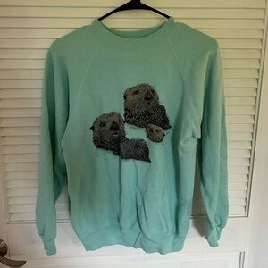Vintage Hanes otter sweater size medium